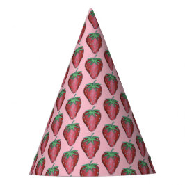 Chapeaux De Fêtes Fraises de fraises de fraises juteuses mûres Fruit
