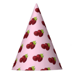 Chapeaux De Fêtes Framboises rouges framboises mûres Imprimer