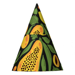 Chapeaux De Fêtes Fruits exotiques : Coloré été sans joint