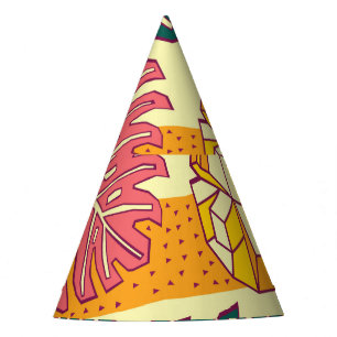Chapeaux De Fêtes Fruits tropicaux : Conception Motif dynamique