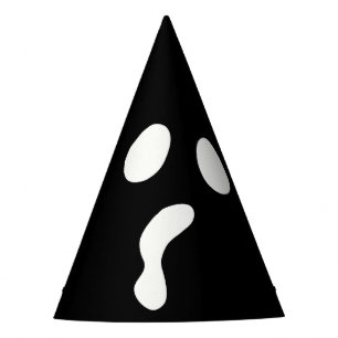 Chapeaux De Fêtes Fun Halloween boo face fantôme effrayant Parti