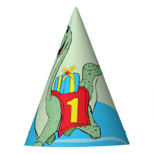 Chapeaux De Fêtes Garçon, 1er anniversaire Dinosaur