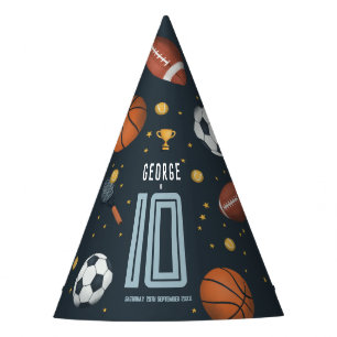 Chapeaux De Fêtes Garçons Sports modernes fête d'anniversaire