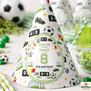 Chapeaux De Fêtes Garçons Sports modernes Football Enfants 8e Fête d
