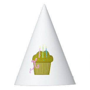 Chapeaux De Fêtes Gâteaux au Chocolat Avec Bougies