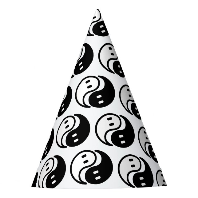 Chapeaux De Fêtes Ghost Yin Yang (Devant)