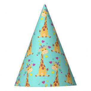 Chapeaux De Fêtes Giraffe Anniversaire de enfant Party Cute