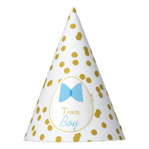 Chapeaux De Fêtes Gold Confetti Genre Reveillez Bow Cravate Équipe G