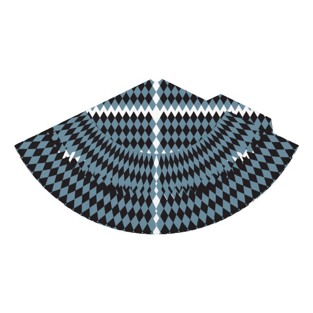 Chapeaux De Fêtes graphique damé illustration haute, (Devant)