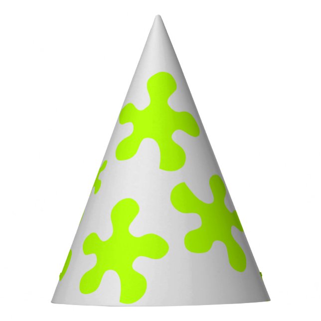 Chapeaux De Fêtes green slime gris amusant enfants (Devant)