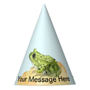 Chapeaux De Fêtes Grenouille verte