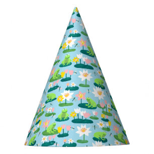 Chapeaux De Fêtes Grenouilles et nénuphars Anniversaire de enfants m