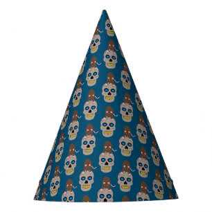 Chapeaux De Fêtes Halloween gothique du crâne et du rat
