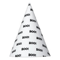 Halloween Scary Boo! yeux noir blanc drôle