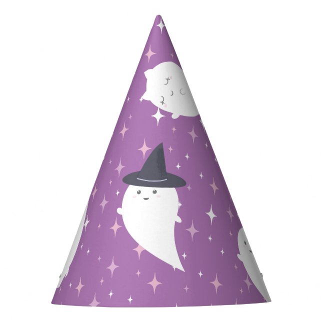 Chapeaux De Fêtes Hallowen Witch Ghost Casquette de fête d'anniversa (Devant)