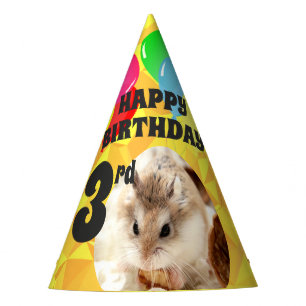Chapeaux De Fêtes Hammyville - Belle Hamster Gems Jaunes