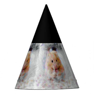 Chapeaux De Fêtes hamster animal artistique