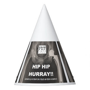 Chapeaux De Fêtes Hanche de hanche Hurray- Congrats sur le
