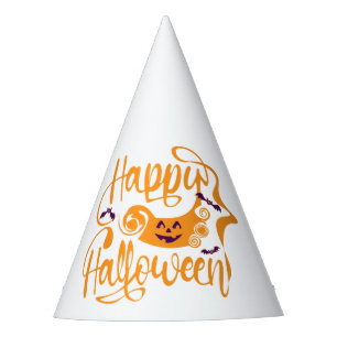 Chapeaux De Fêtes Happy Halloween chauves-souris Jack-o'-lantern