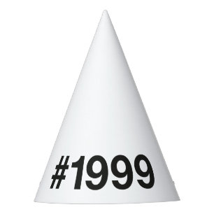 Chapeaux De Fêtes Hashtag 1999 26 Anniversaire