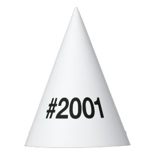 Chapeaux De Fêtes Hashtag 24 Anniversaire 2001