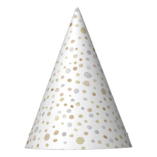 Chapeaux De Fêtes Hattie Confetti Aquarelle Dots Casquette