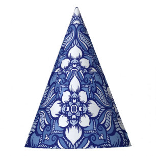 Chapeaux De Fêtes Henné ethnique oriental Motif sans couture
