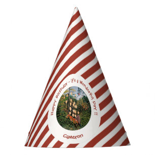 Chapeaux De Fêtes Henri Rousseau Tiger & Bull Party Items Collection