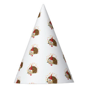 Chapeaux De Fêtes Hérisson du Parti Cute Confetti