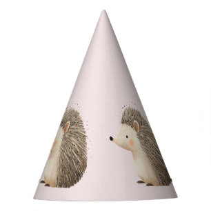 Chapeaux De Fêtes Hérisson rose Brown crème