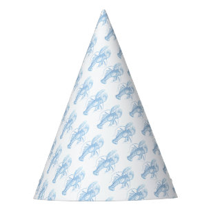 Chapeaux De Fêtes Homard bleu