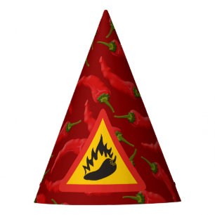 Chapeaux De Fêtes Hot pepper danger