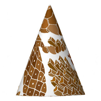 Chapeaux De Fêtes Illustration motif cônes de pin.