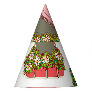 Chapeaux De Fêtes Illustrations avec Windows Vintage : Artistique.