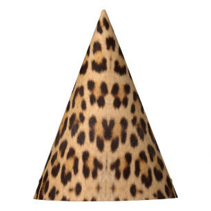Chapeaux De Fêtes imprimé léopard tendance élégant anniversaire zoo