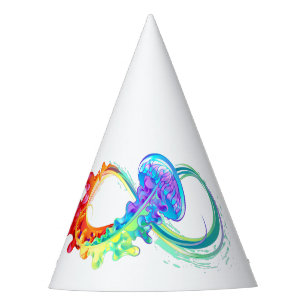 Chapeaux De Fêtes Infinity avec Rainbow Jellyfish