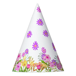 Chapeaux De Fêtes Jardin Floral