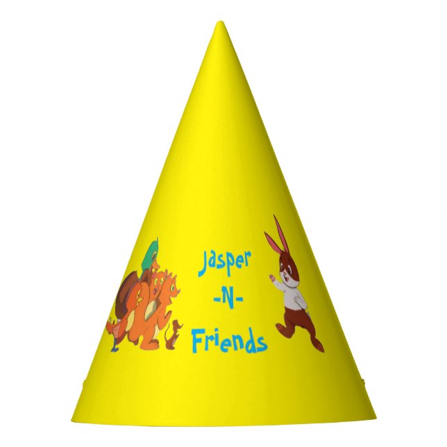 Chapeaux De Fêtes Jasper-n amis casquettes d'anniversaire (Devant)