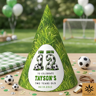 Chapeaux De Fêtes J'avais 1 ans maintenant j'ai 2 ans Football – Ann