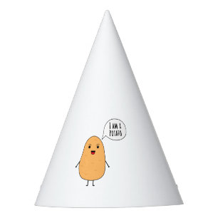 Chapeaux De Fêtes Je suis une pomme de terre