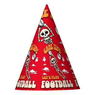 Chapeaux De Fêtes Jeu Heure Jouons au football Halloween Drôle
