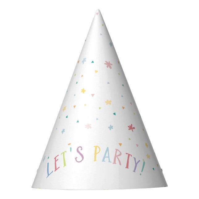 Chapeaux De Fêtes JEUNES FÊTES couleurs pastel jolis fêtes arrosées (Devant)