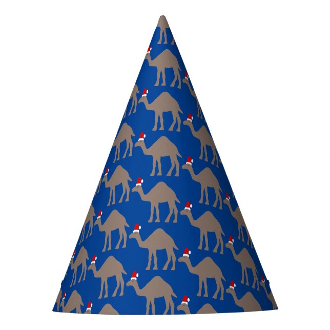 Chapeaux De Fêtes Joli Camel de Noël Motif (Devant)