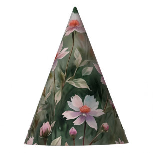 Chapeaux De Fêtes Joli Fleur sauvage