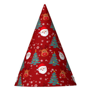 Chapeaux De Fêtes Joli Noël Père Noël Reindeer   Fêtes de Noël