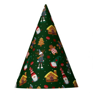 Chapeaux De Fêtes Jolis gnomes en pain d'épice de Noël pour une fête