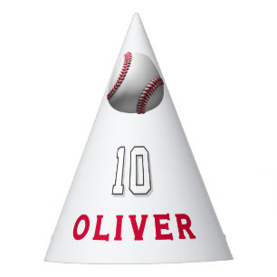 Chapeaux De Fêtes Joueur de baseball Ball Jour d'anniversaire