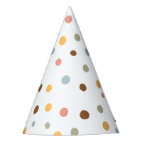 Jour d'anniversaire coloré de la mignonne Polka