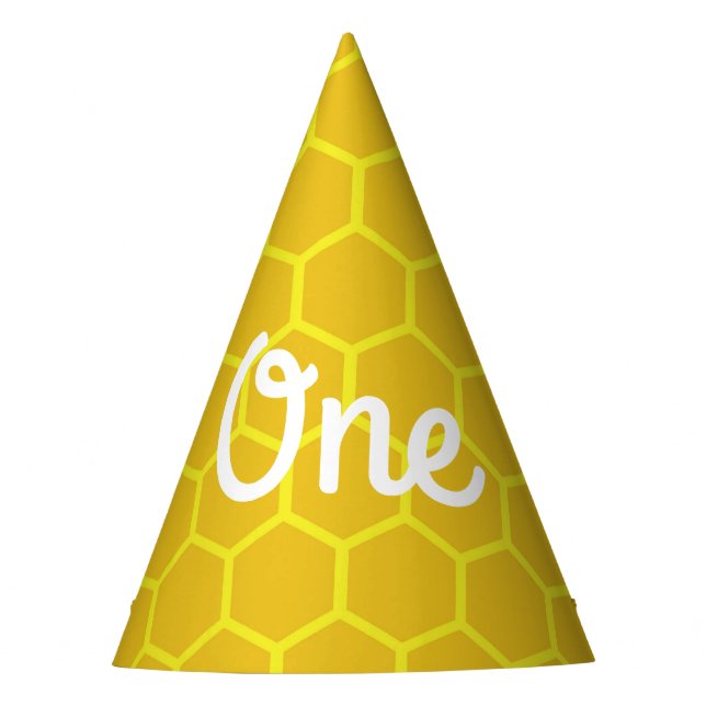 Chapeaux De Fêtes Jour de l'abeille 1er anniversaire Casquettes (Devant)