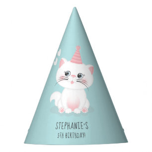 Chapeaux De Fêtes Jour Purr-fect Chat Anniversaire